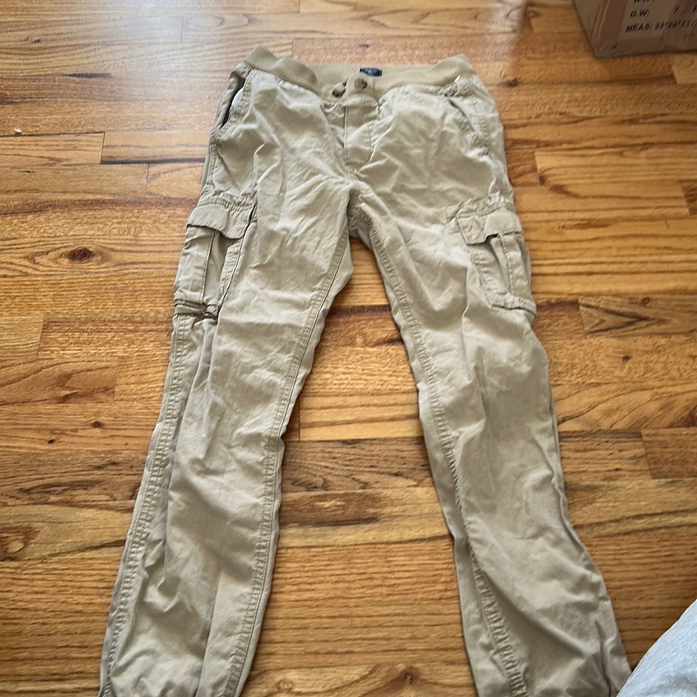 beige cargo pants